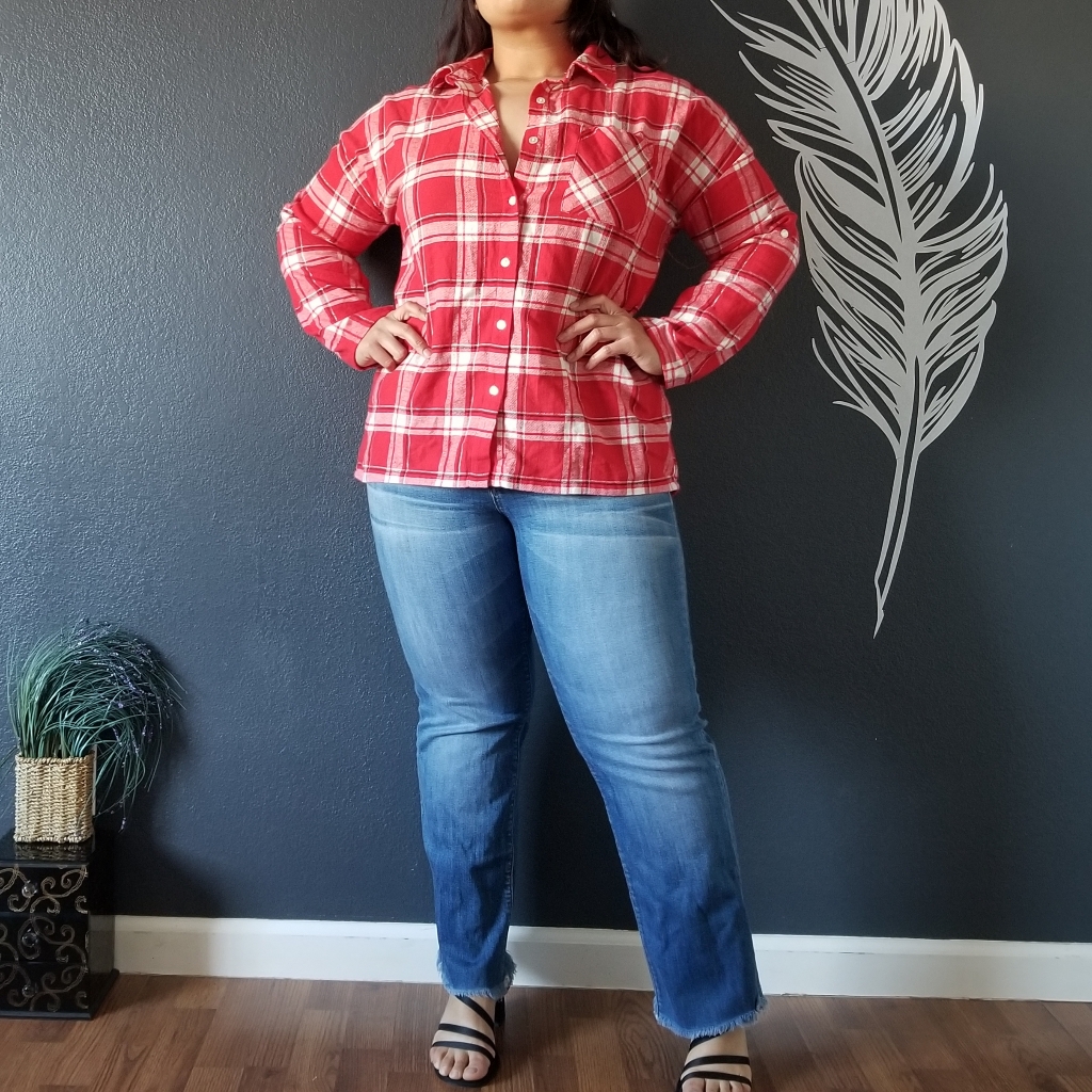No Boundaries Warm Button Down